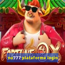 nu777 plataforma login